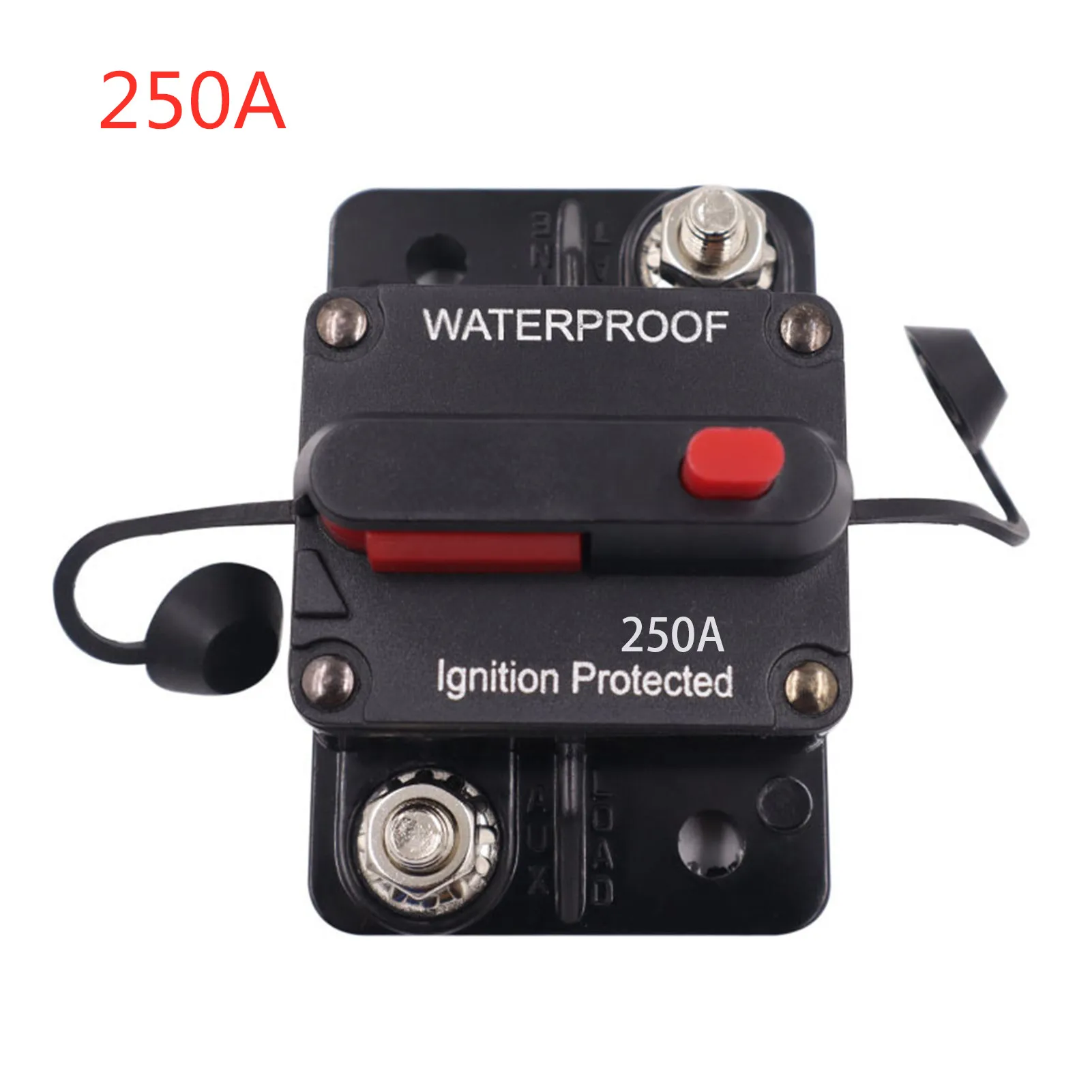 AMP Circuit Breaker Switch Fuse Reset Box 12-48V DC Car Boat Auto Waterproof - Image 10