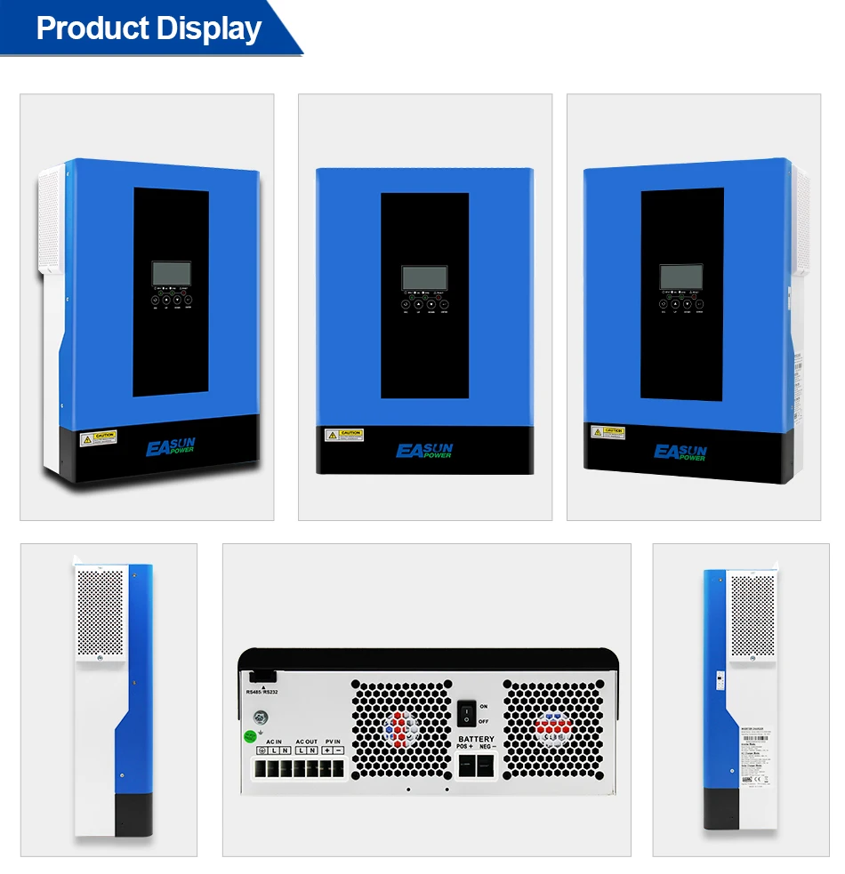 Hybrid Solar Inverter 6.2KW 120AMPPT 48V - Image 5