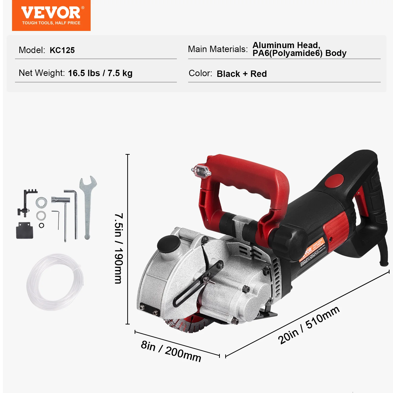 Wall Chaser 4800W Wall Cutting Machine - Image 7