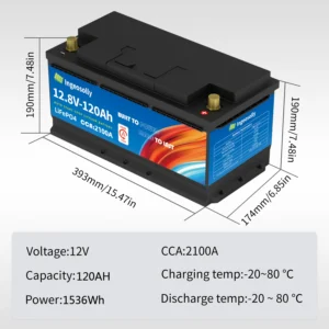 Car Starter LiFePO4 Built-in BMS Voltage Protection Lithium Iron Start Battery