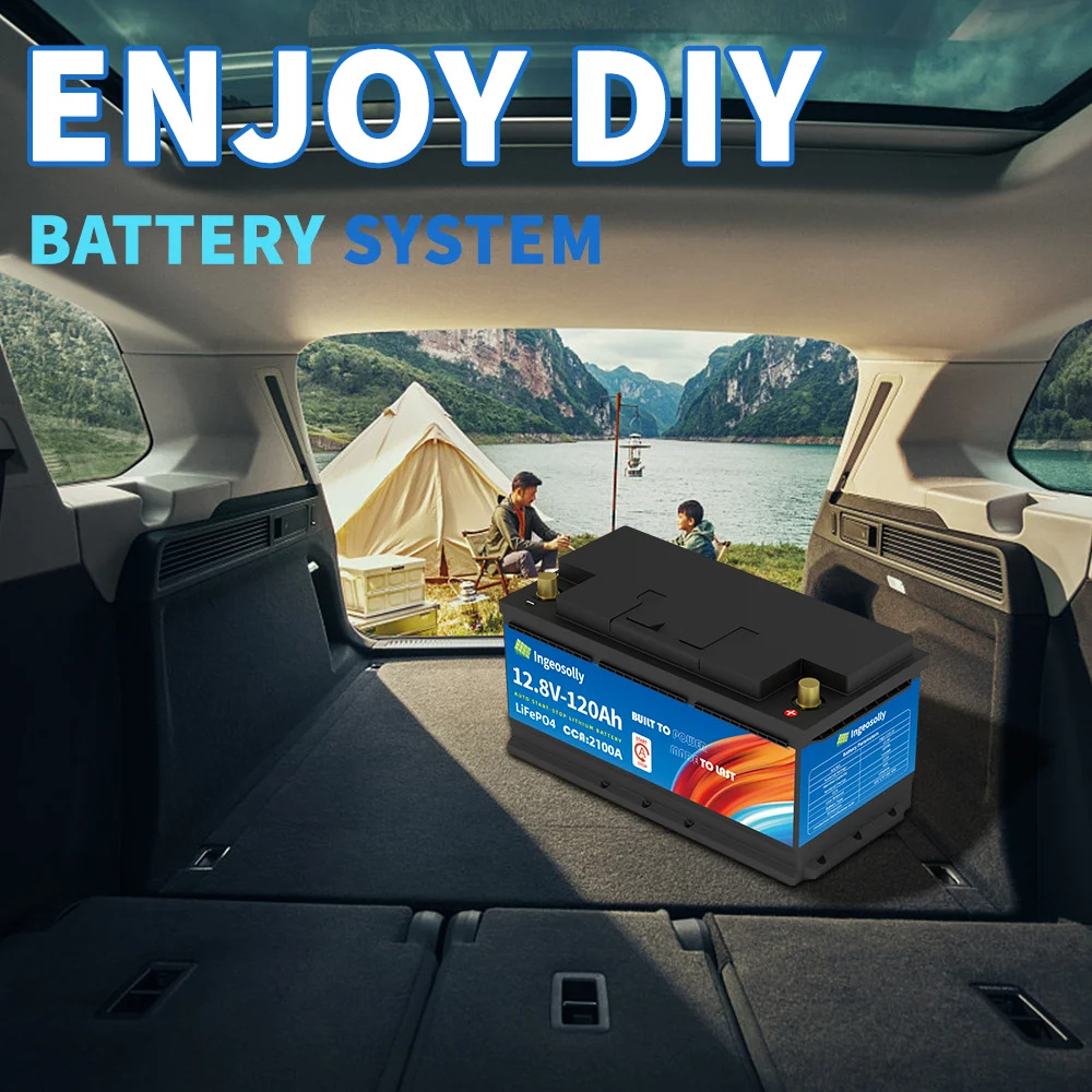 Car Starter LiFePO4 Built-in BMS Voltage Protection Lithium Iron Start Battery - Image 3